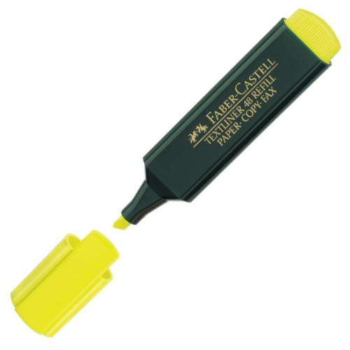 Faber Castell 1548 Fosforlu Kalem Sarı Faber Castell 1548 Fosforlu Kalem Sarı