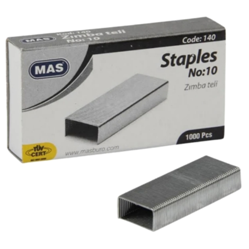 Mas 140 Zımba Teli No:10 1000'li Mas 140 Zımba Teli No:10 1000'li