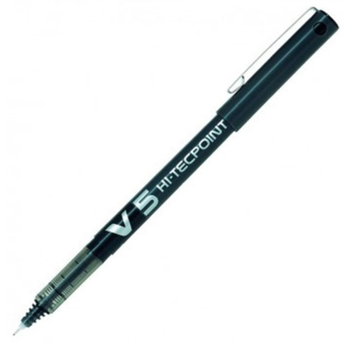 Pilot V5 Hi-Tecpoint İğne Uçlu Kalem 0.5 mm Siyah Pilot V5 Hi-Tecpoint İğne Uçlu Kalem 0.5 mm Siyah