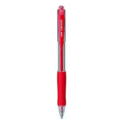 Uniball SN-100 Laknock Micro Tükenmez Kalem 0.7 mm Kırmızı