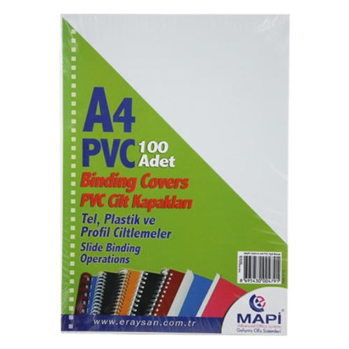 Mapi Pvc A4 160 Micron Cilt Kapağı 100lü