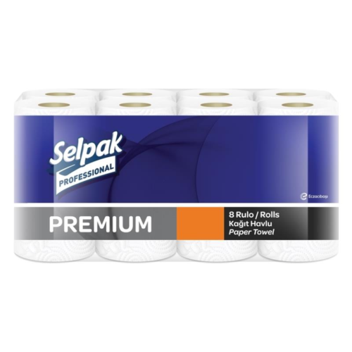 Selpak Professional Premium Rulo Kağıt Havlu 8'li