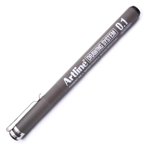 Artline 231 Çizim Kalemi 0.1 mm Siyah