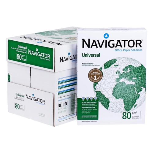 Navigator A4 Fotokopi Kağıdı 80 gr 1 Koli (5 Paket)