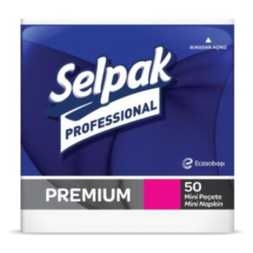 Selpak Professional Mini Peçete 24 x 24 cm 50'li