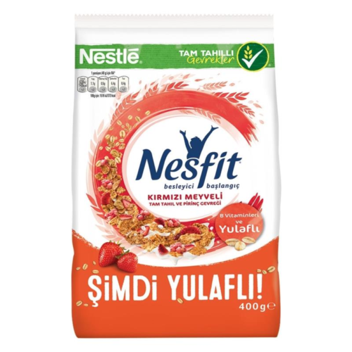 Nestle Nesfit Kırmızı Meyveler Kahvaltılık Gevrek 400 gr