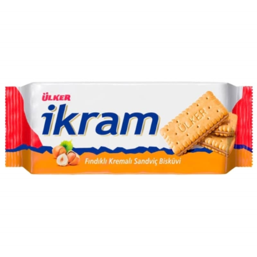 Ülker İkram Fındıklı Bisküvi 84 Gr 24'lü