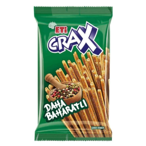 Eti Crax Baharatlı Çubuk Kraker 50 gr 20'li Paket