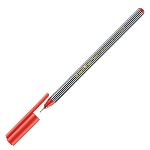 Edding E-55 Fineliner İnce Uçlu Kalem Kırmızı