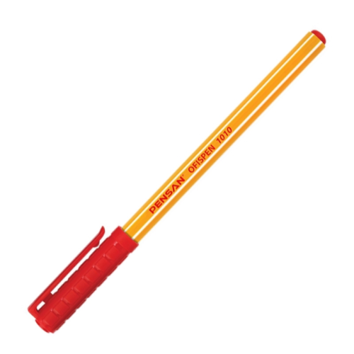 Pensan 1010 Ofispen Tükenmez Kalem 1.0 mm Kırmızı