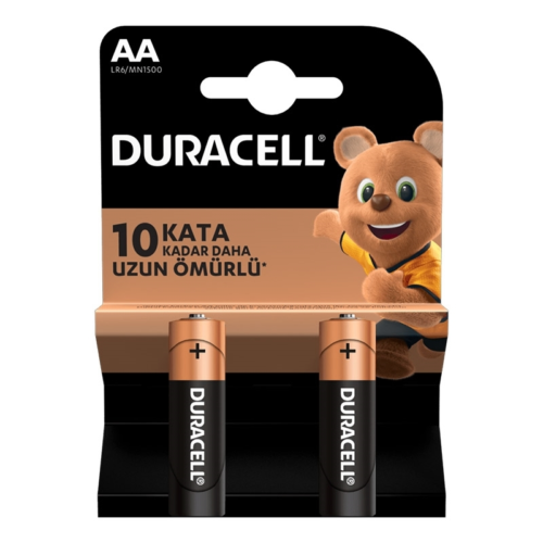 Duracell AA 2'li Kalem Pil