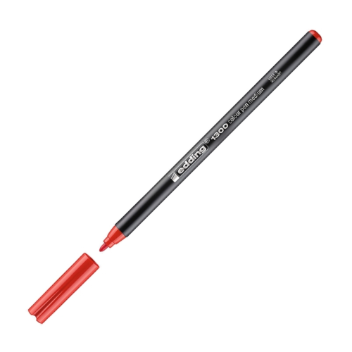 Edding E-1300 Grafik Kalemi Yuvarlak Uç 3 mm Kırmızı