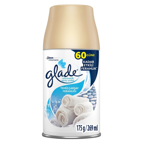 Glade Otomatik Sprey Yedek Oda Kokusu Temiz Çarşaf Ferahlığı 269 ml