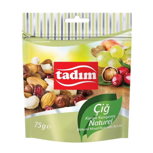 Tadım Karışık Kuruyemiş Naturel 75 gr