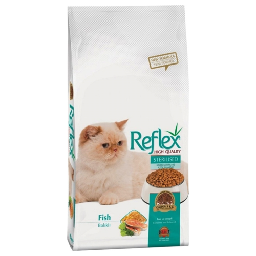 Reflex Kısırlaştırılmış Kedi Maması Balıklı 3 kg