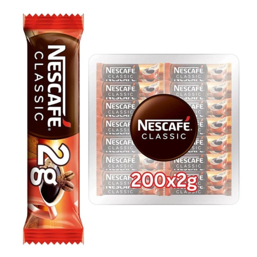 Nescafe Classic Kahve 2 gr 200'lü