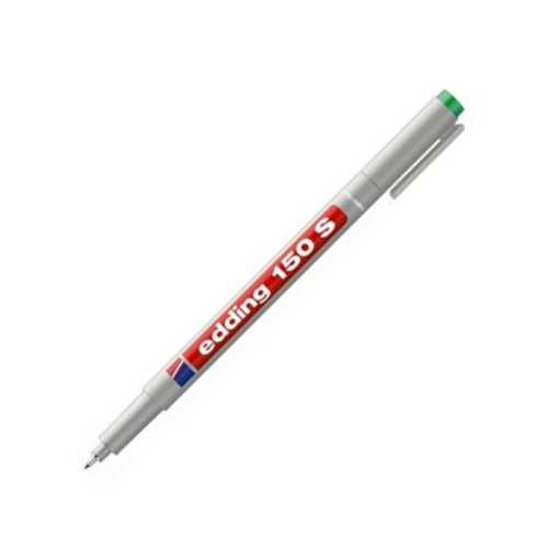 Edding 150S Silinebilen Asetat Kalemi 0,3 Yeşil