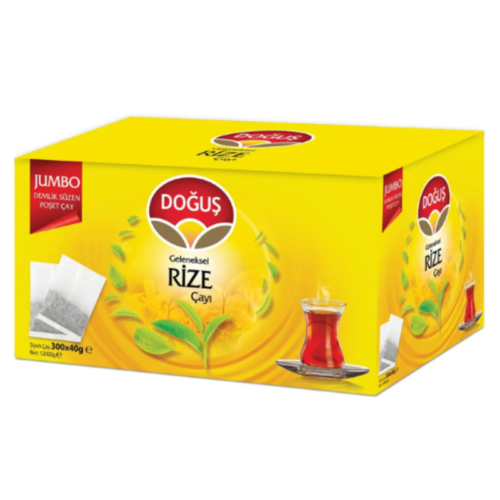 Doğuş Rize Demlik Poşet Çay 40 Gr 300'lü Doğuş Rize Demlik Poşet Çay 40 Gr 300'lü