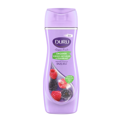 Duru Organic Fruits Kırmızı Meyveler & Frambuaz Duş Jeli 450 Ml