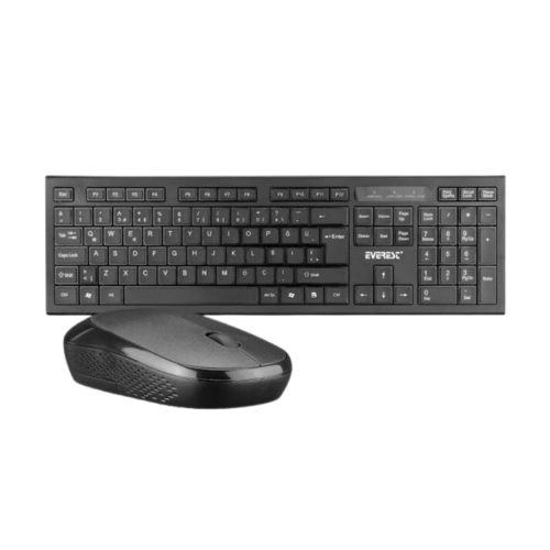 Everest KM-6121 Kablosuz Q Slim Klavye ve Mouse Seti