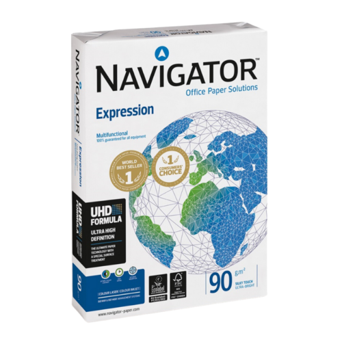 Navigator A3 Expression Fotokopi Kağıdı 90 Gr 1 Koli (5 Paket)
