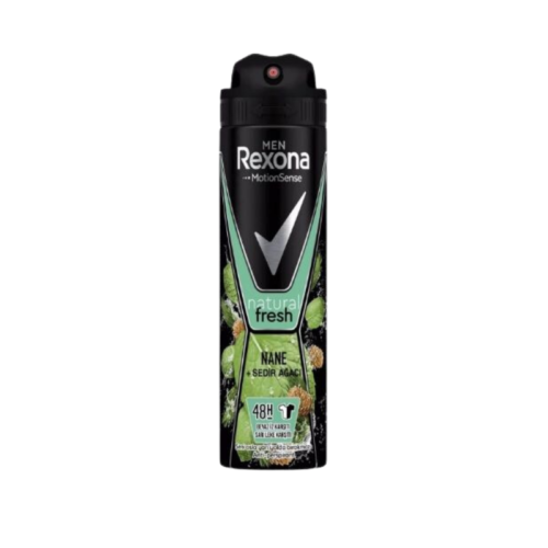 Rexona Men Natural Fresh Nane ve Sedir Ağacı Deodorant 150 Ml