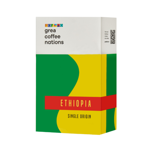 Grea Coffee Nations Ethiopia Çekirdek Kahve 500 Gr
