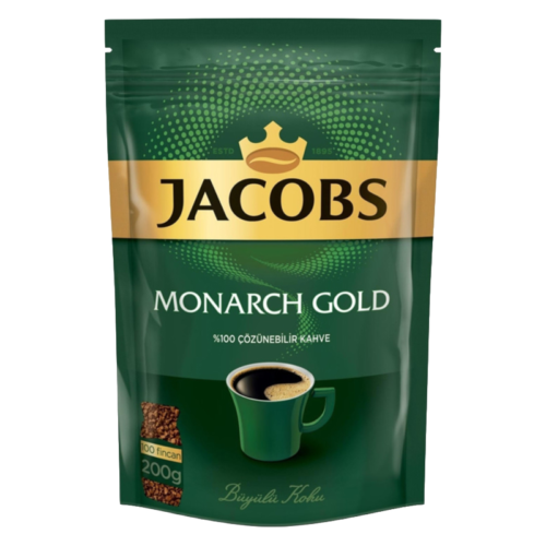 Jacobs Monarch Gold Eko Paket 200 gr Çözünebilir Kahve Jacobs Monarch Gold Eko Paket 200 gr Çözünebilir Kahve