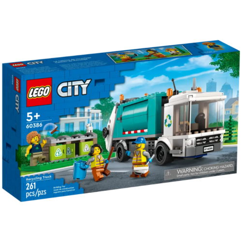 Lego 60386 City Geri Dönüşüm Kamyonu