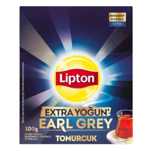 Lipton Extra Yoğun Earl Grey Tomurcuk Dökme Çay 100 Gr 12'li Lipton Extra Yoğun Earl Grey Tomurcuk Dökme Çay 100 Gr 12'li