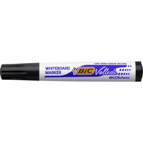 Bic Velleda 1701 Eco Tahta Kalemi Yuvarlak Uç Siyah