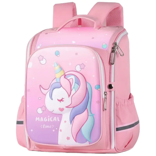 Aisolove Unicorn 3D Desenli Kız Çocuk Kreş ve Anaokulu Çantası Pembe Aisolove Unicorn 3D Desenli Kız Çocuk Kreş ve Anaokulu Çantası Pembe