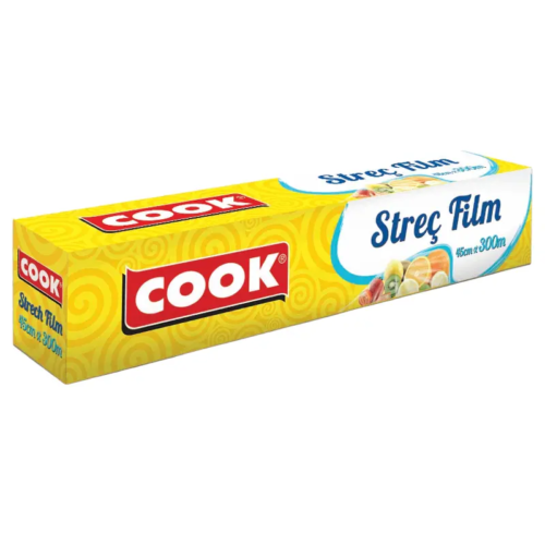 Cook Streç Film 45 x 300 Mt Cook Streç Film 45 x 300 Mt