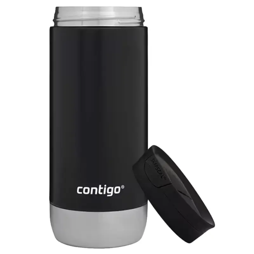Contigo Huron Pro SnapsealTermos Bardak 470 Ml Siyah Contigo Huron Pro SnapsealTermos Bardak 470 Ml Siyah