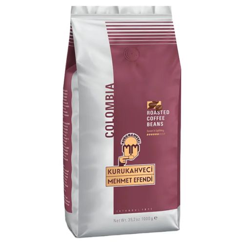 Kurukahveci Mehmet Efendi Colombian Çekirdek Filtre Kahve 1 Kg