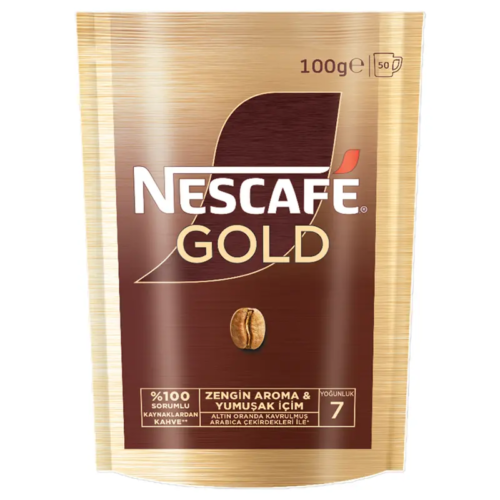 Nescafe Gold Kahve Eko Paket 100 Gr