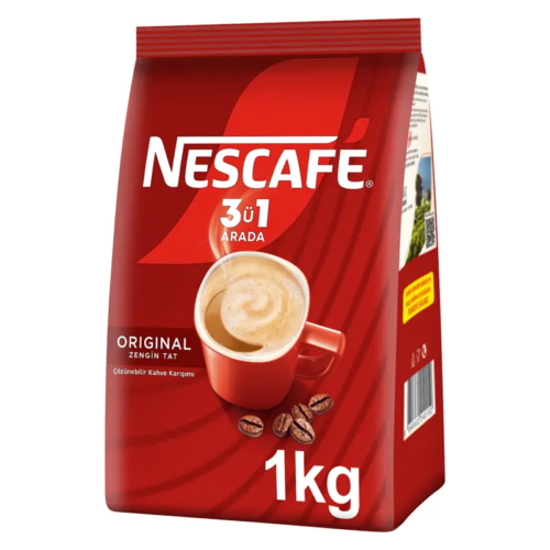Nescafe 3'ü 1 Arada Original Hazır Kahve 1 kg