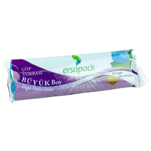 Yesplast Çöp Torbası Büyük Boy 65 cm x 80 cm Siyah 10’lu Paket 80 gr Yesplast Çöp Torbası Büyük Boy 65 cm x 80 cm Siyah 10’lu Paket 80 gr
